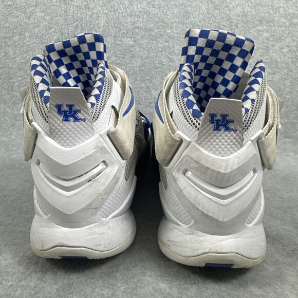 Nike LeBron Soldier 10 PE “#BBN” Kentucky Wildcats UK Blue White Size 12 Rare main image 6